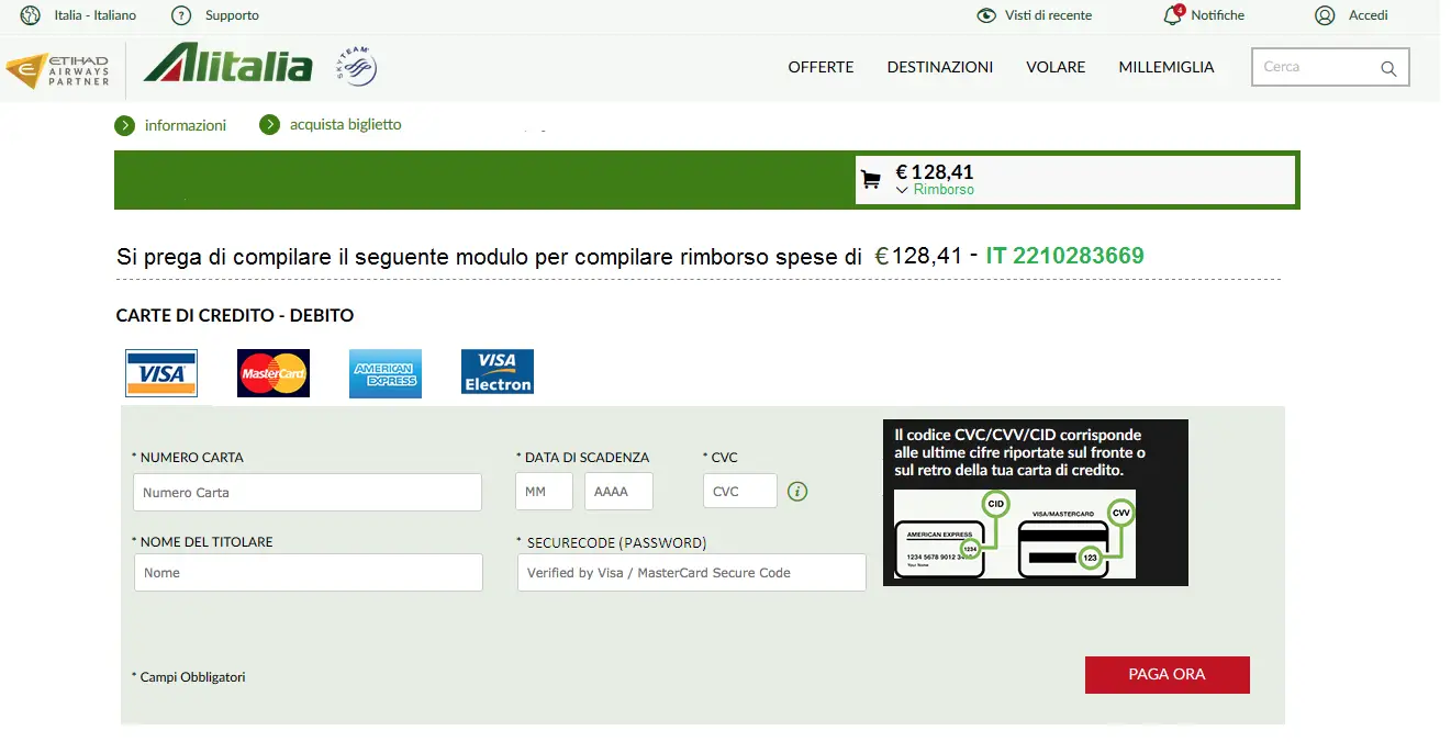 phishing alitalia tutto sulla posta elettronica