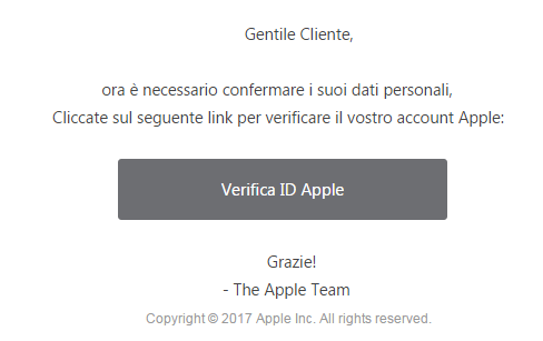 Verifica ID Apple