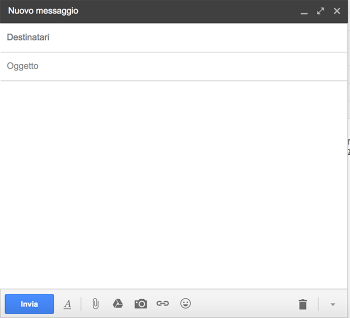 gmail spedire files google drive