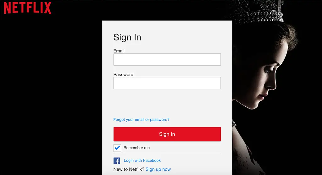 phishing netflix sito fasullo