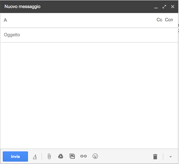 come inviare mail gmail