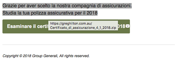 virus certificato di assicurazione 2018 generali group