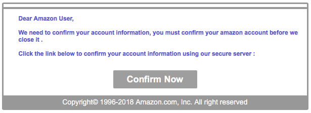 phishing amazon carta di credito