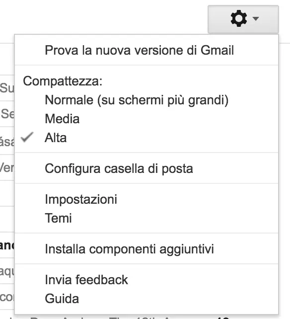 nuova versione di gmail disponibile