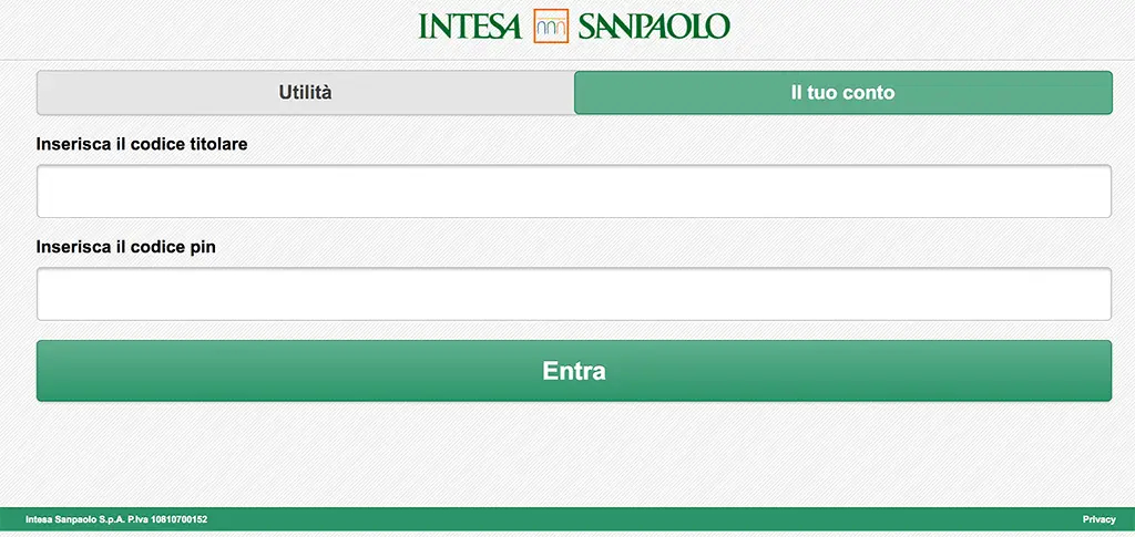 phishing intesa