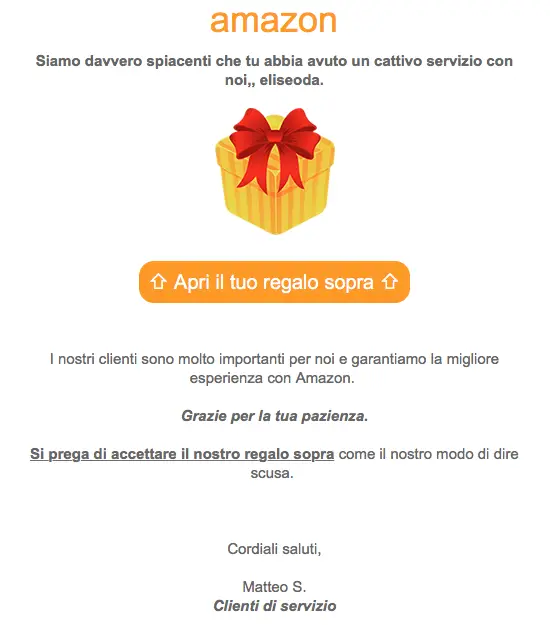 amazon spam email