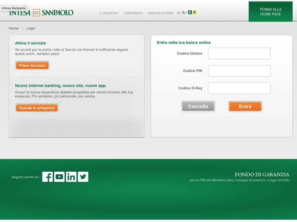 Notifica Importante Phishing Banca Intesa Tutto Sulla Posta Elettronica