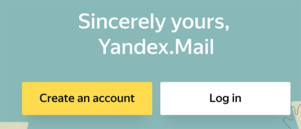 creazione account email yandex