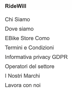 Informazioni aziendali