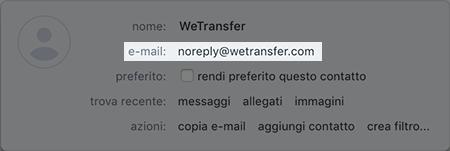 uso di noreply