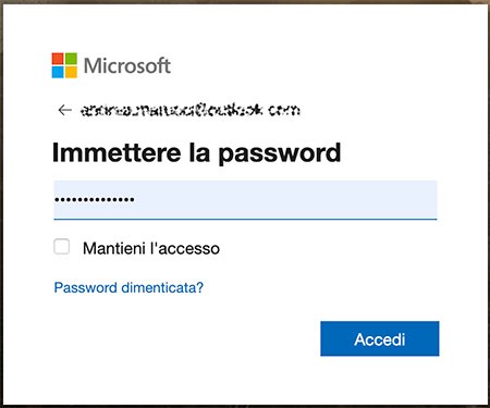 accesso a outlook