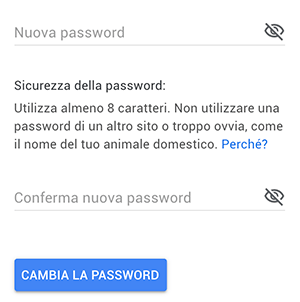 conferma identità google