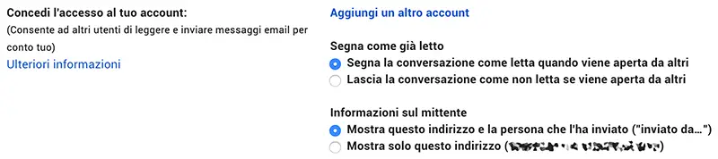 concedere l'accesso a Gmail senza rivelare la password