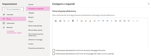 firma email outlook