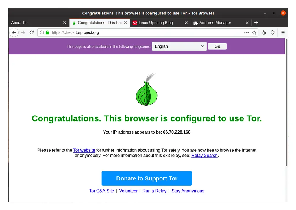 il browser tor