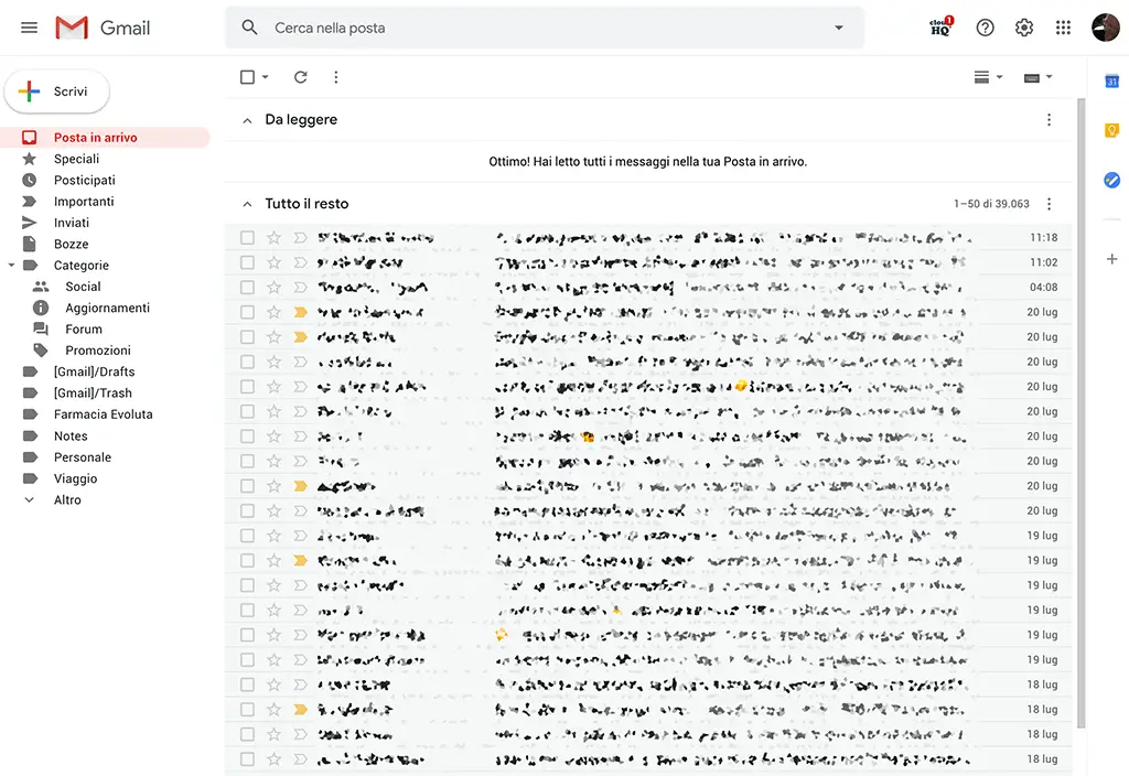Come personalizzare Gmail
