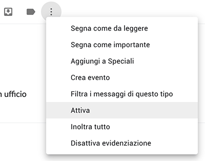 riattivare email gmail