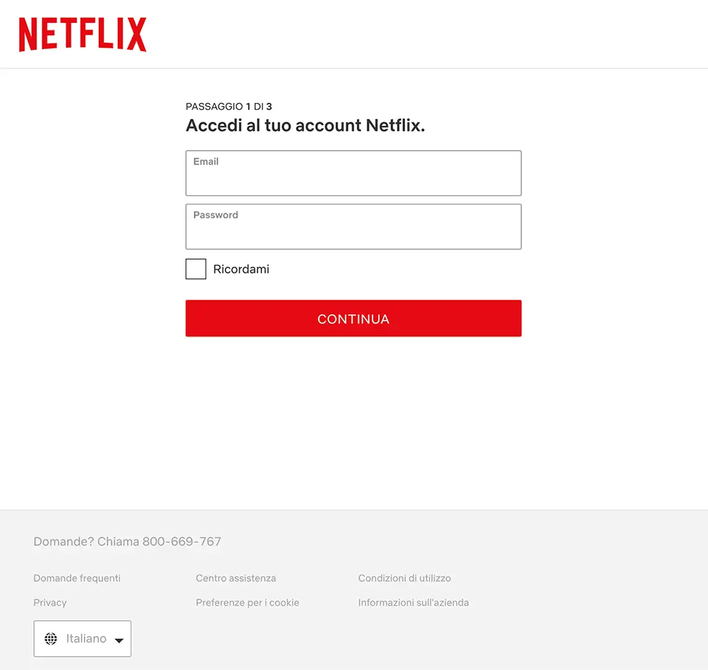 Email Netflix