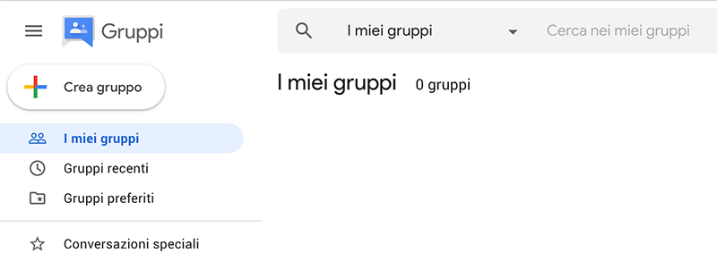 google gruppi