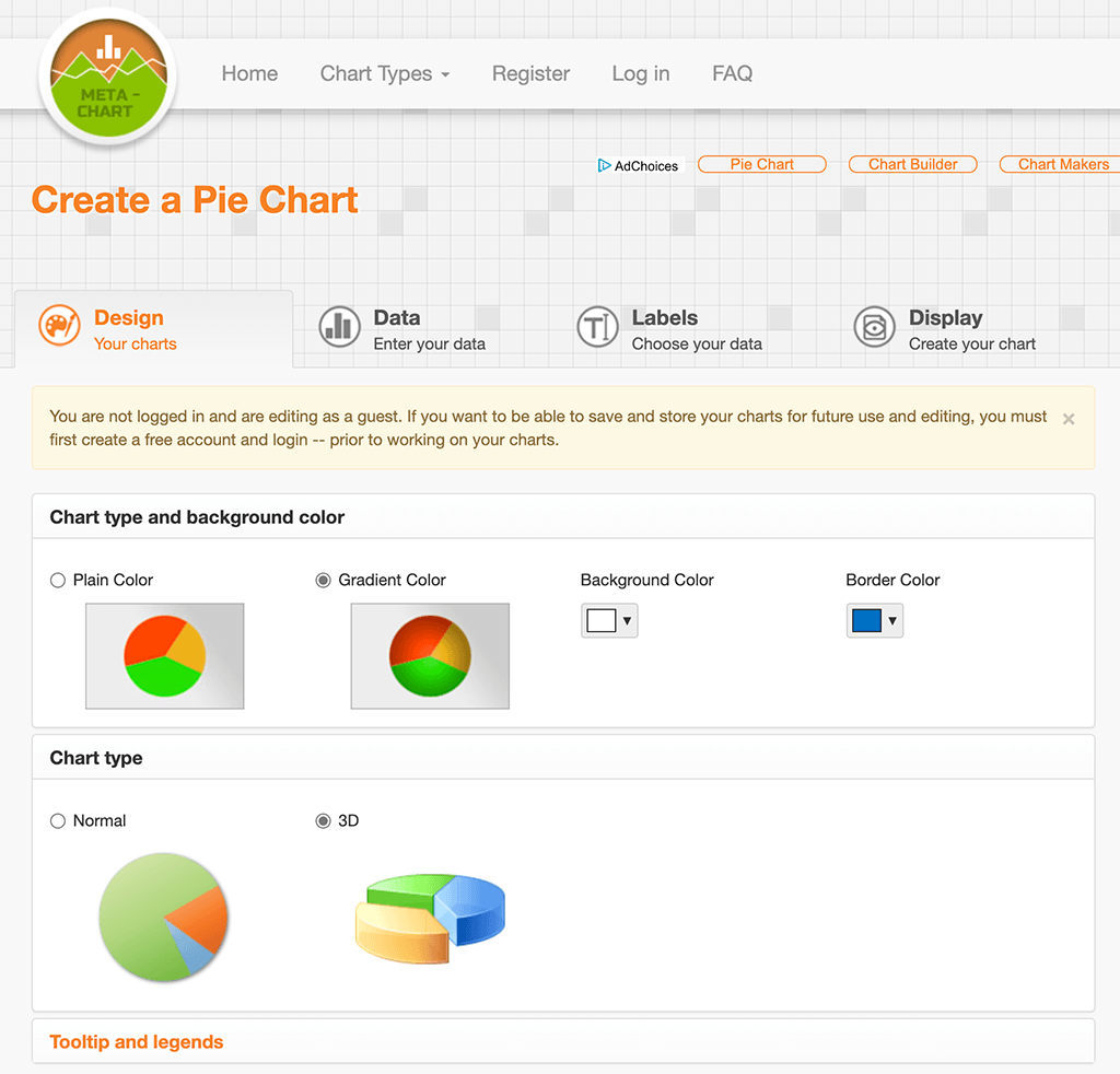 Pie chart maker