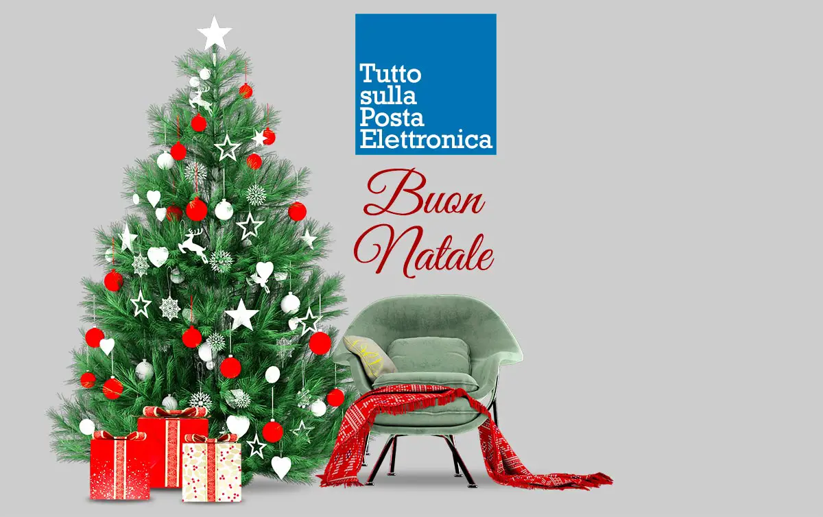 Buon Natale a tutti da tutto sulla posta elettronica