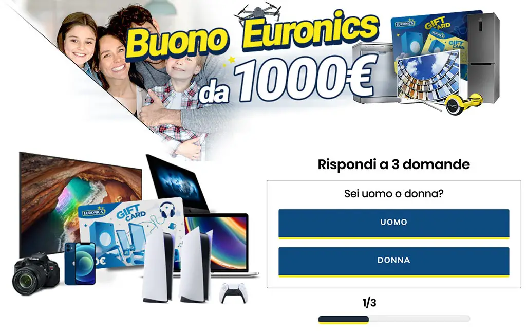 buono euronics 1000€