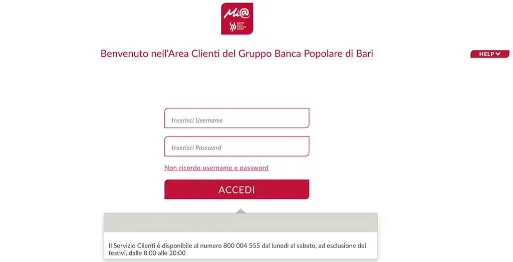 Email Banca Popolare di Bari