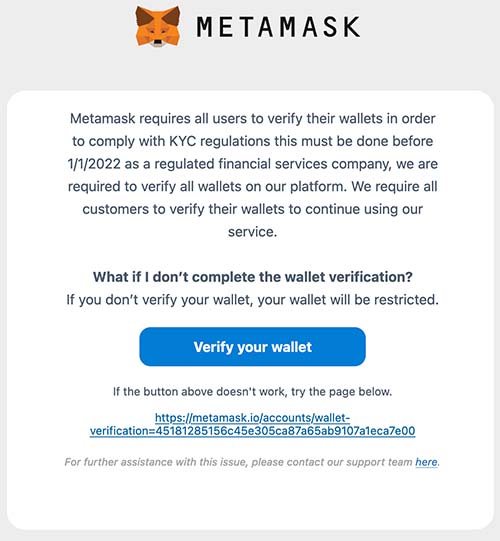 phishing Metamask