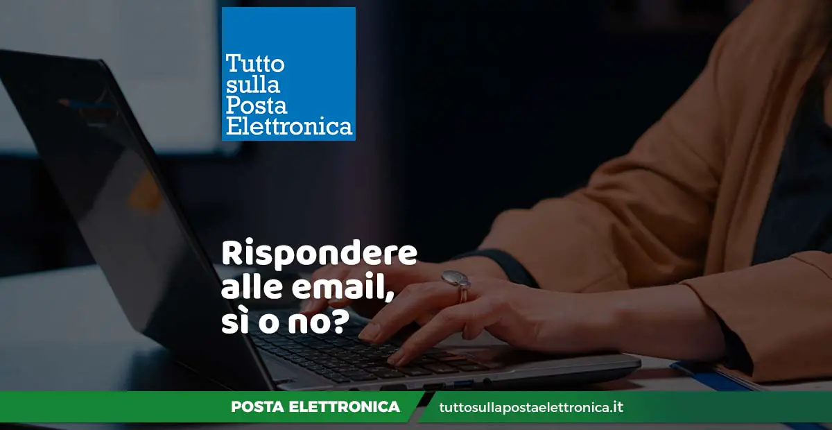 Rispondere alle email