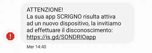 scrigno phishing