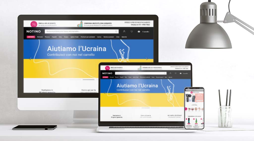 sito e-commerce responsive