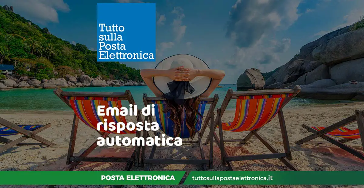 messaggio email di risposta automatica