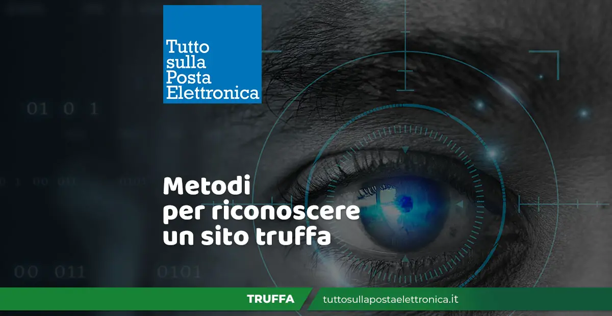 Metodo per riconoscere sito truffa