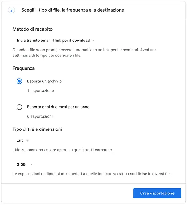 google takeout