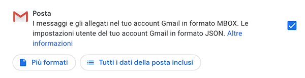 Come scaricare tutta la posta da Gmail