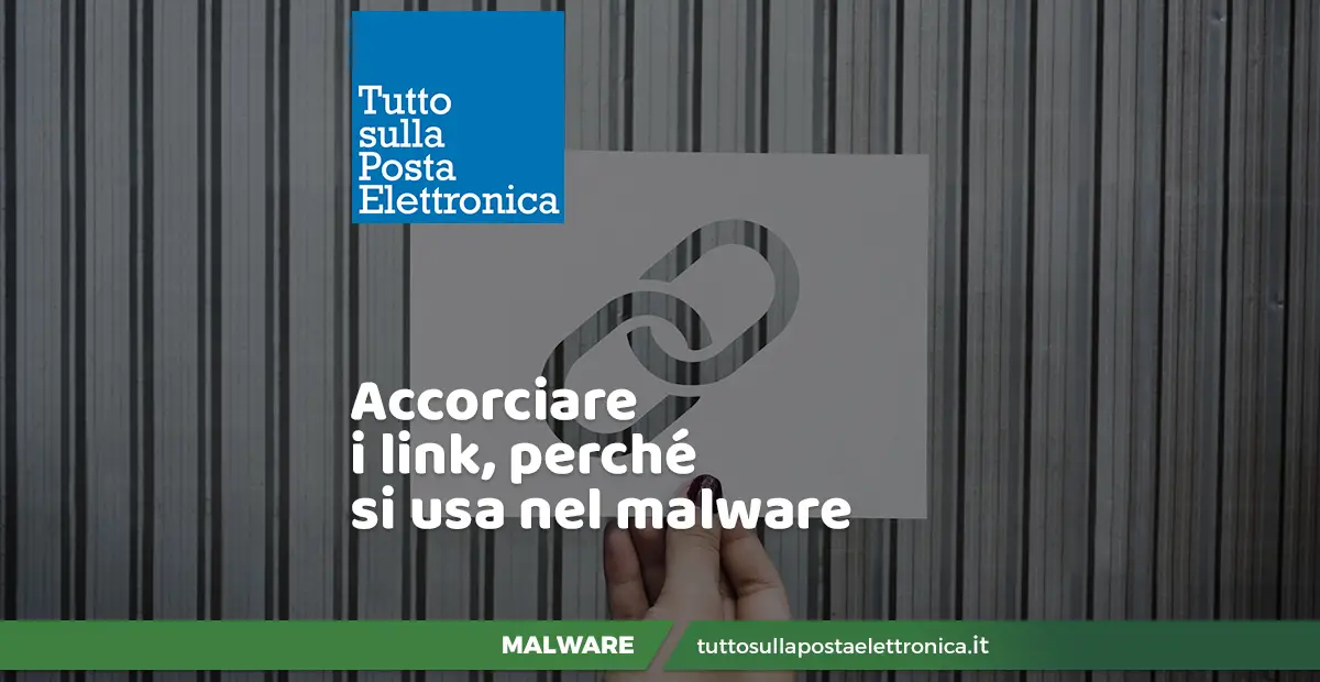 Accorciare link, come si usa per il malware