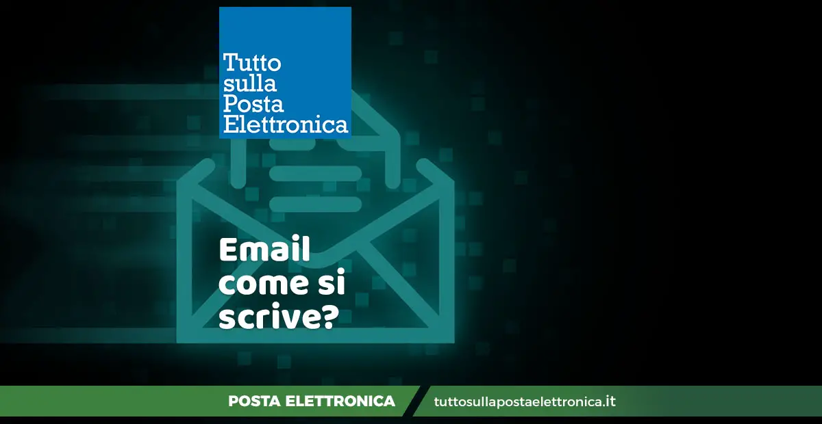 email come si scrive