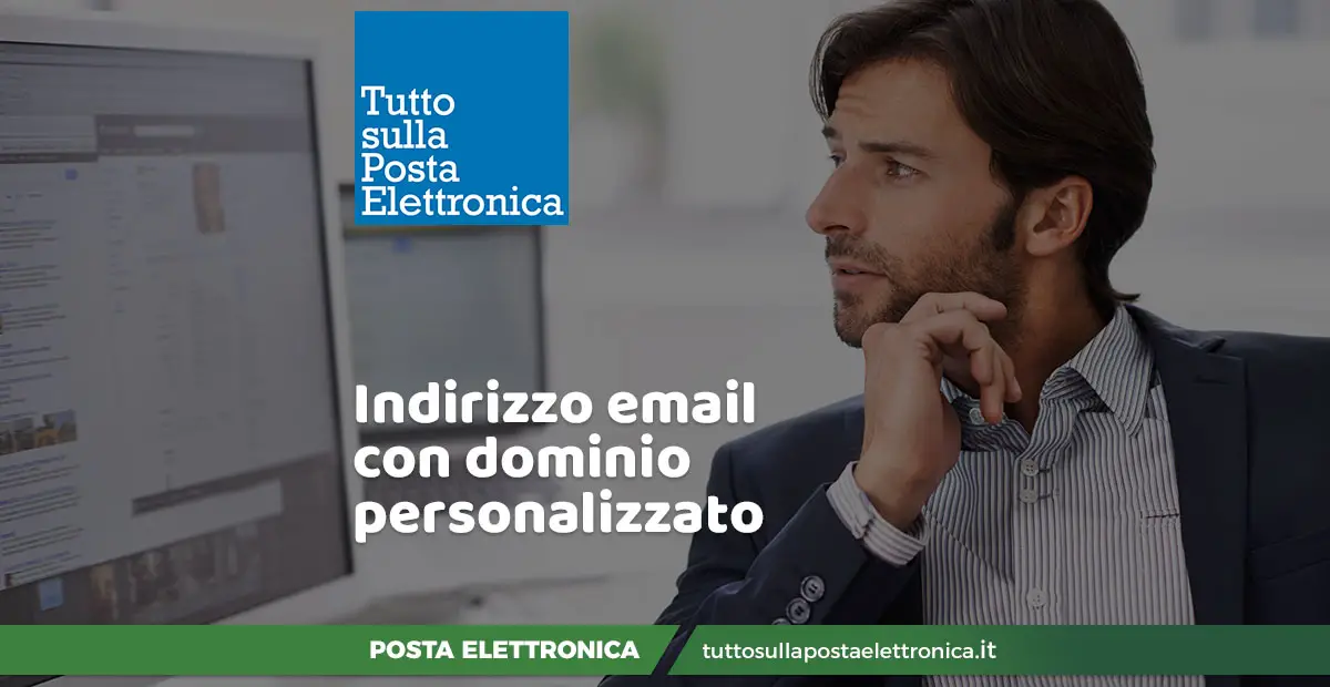 indirizzo email con dominio personalizzato