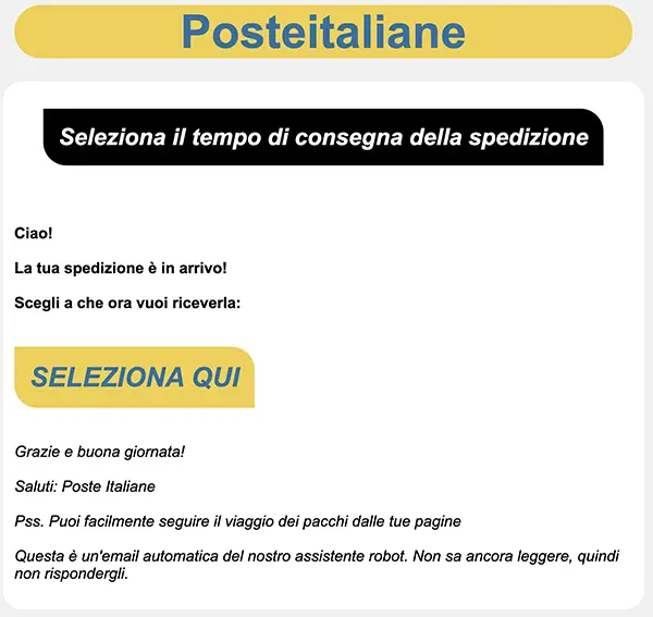 Il tuo numero di tracciamento