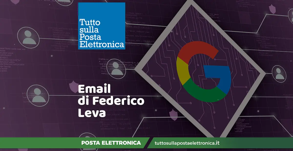 Email di Federico Leva