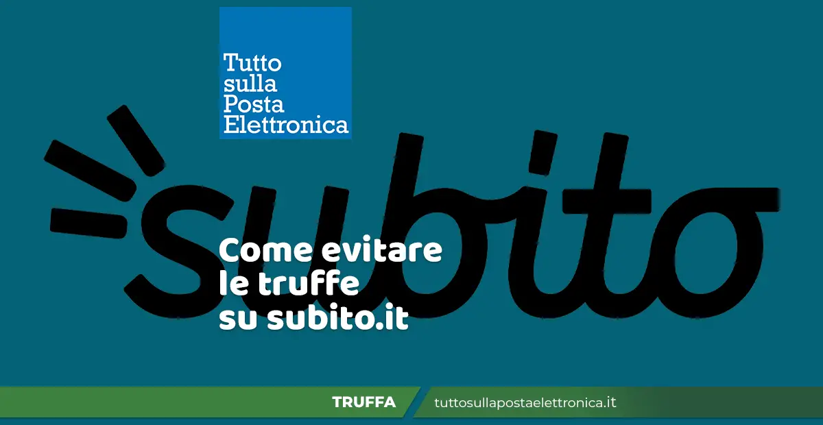 Truffa su subito.it come prevenirla