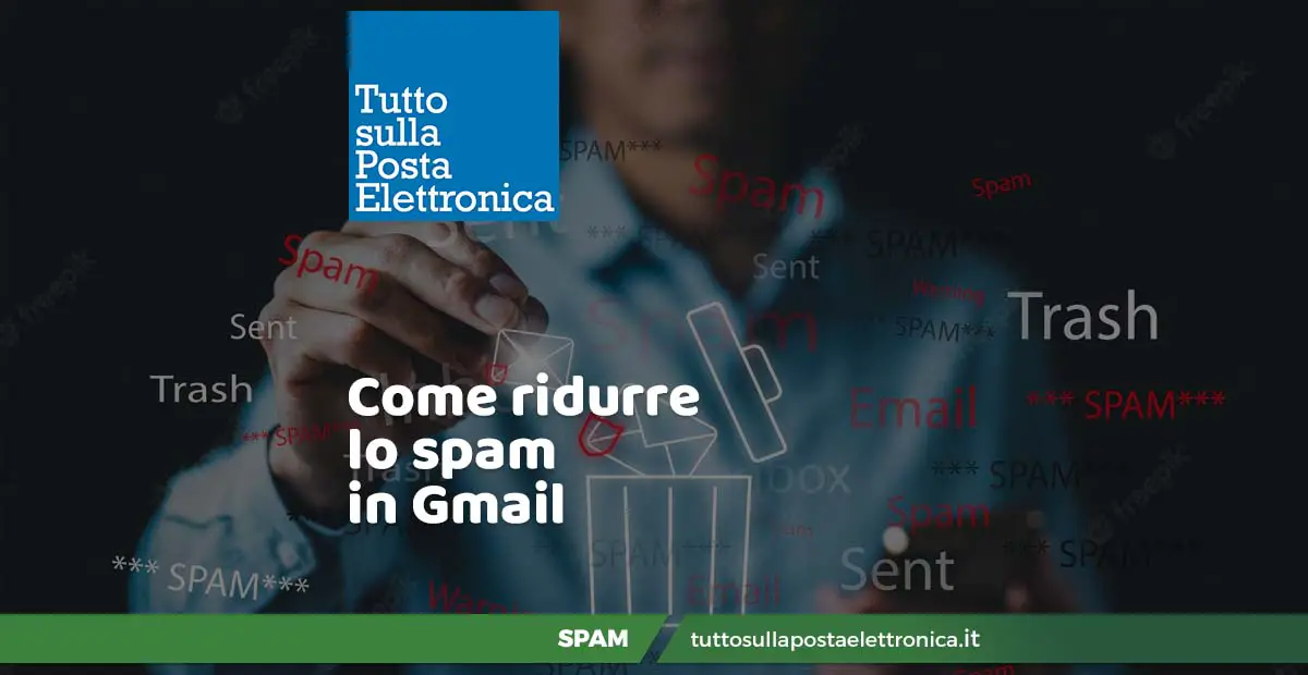 ridurre spam gmail