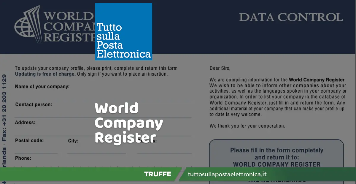 World Company Register