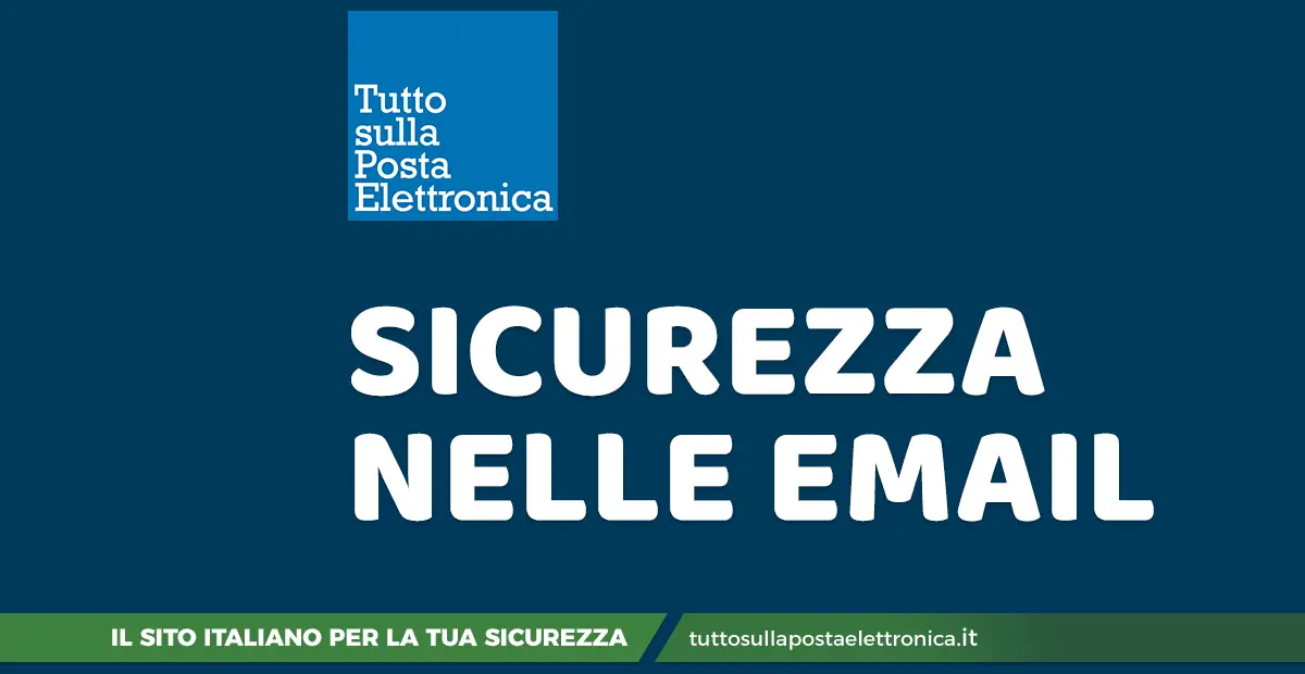 SICUREZZA EMAIL